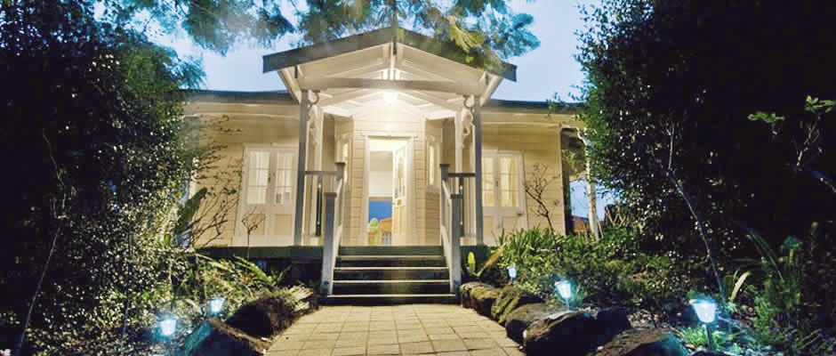 Cottage front entrance